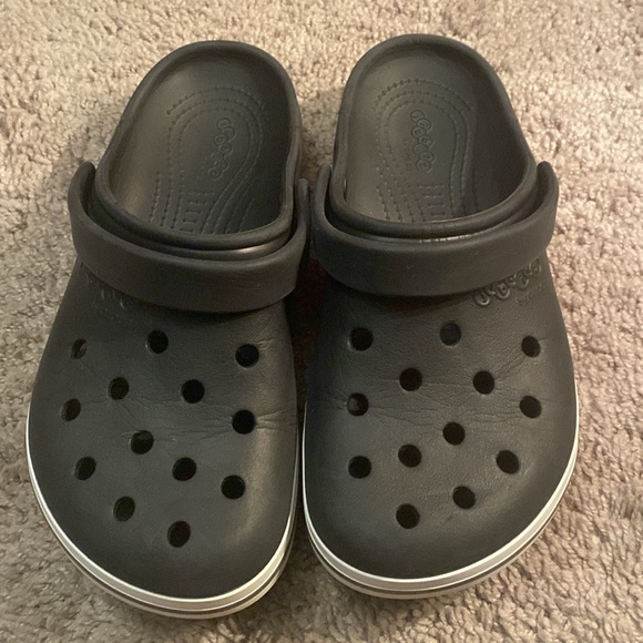 Jibbitz by Crocs black and white clogs unisex size 7M/9W - Picture 17 of 17